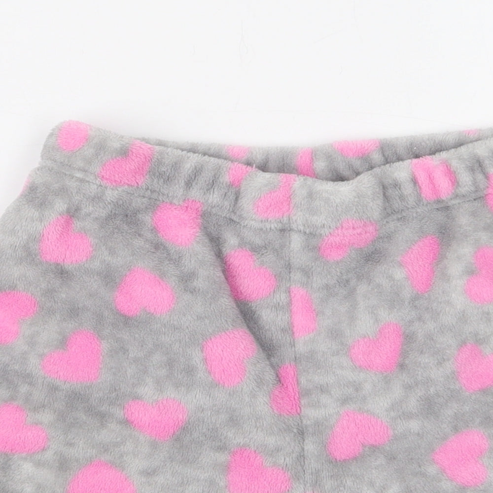 Girls Leopard Print Pajama Shorts