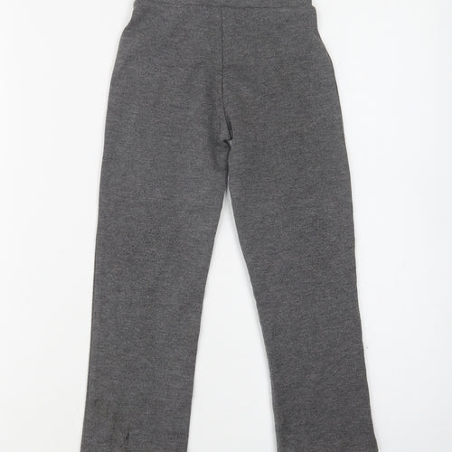 Pep & Co Girls Grey  Polyester Jegging Trousers Size 5-6 Years  Regular