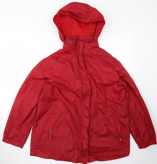 Dannimac Mens Red   Rain Coat Jacket Size S  Zip
