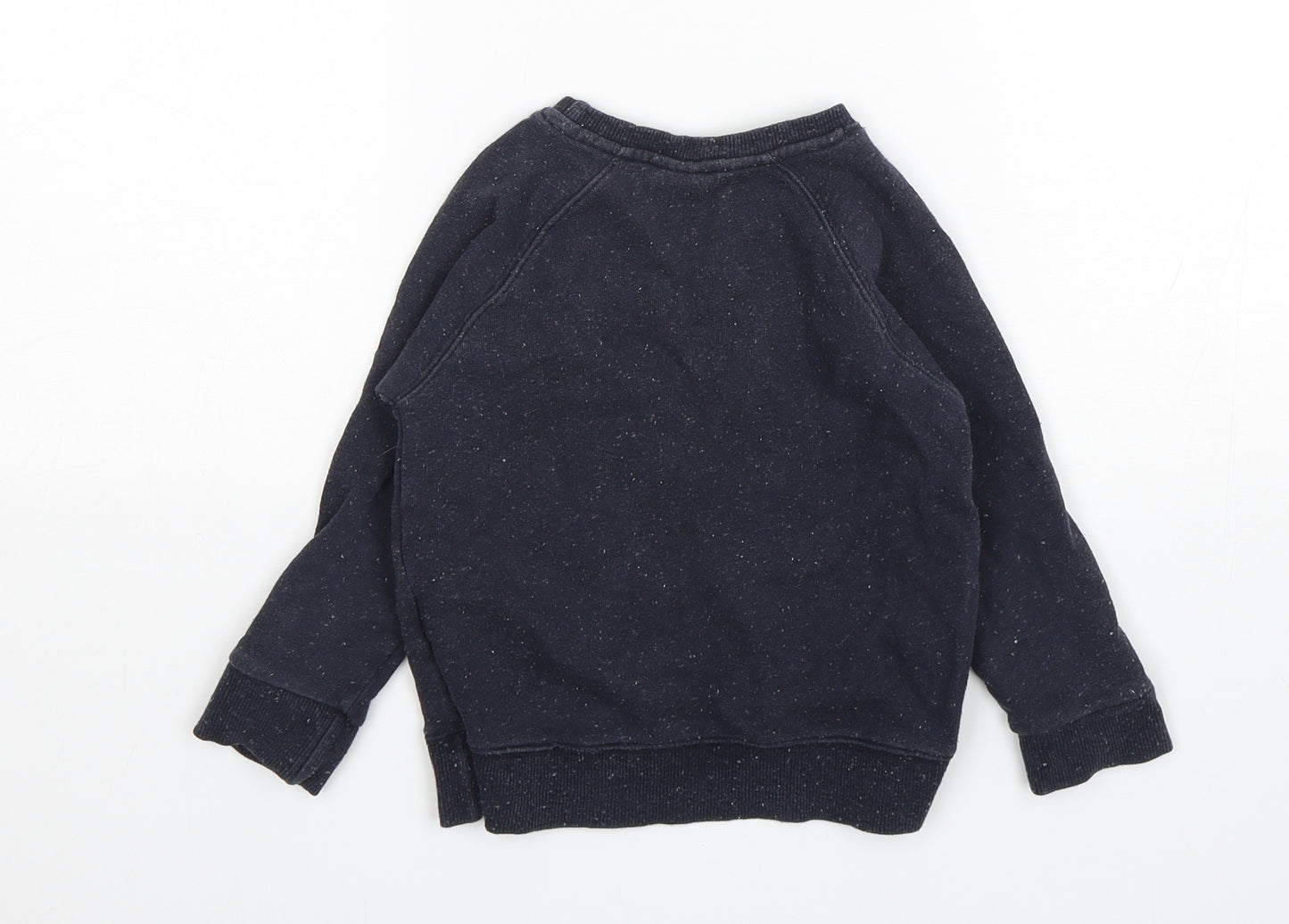 NEXT Boys Blue  Cotton Pullover Sweatshirt Size 2-3 Years   - R2D2