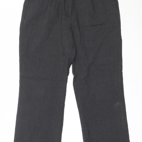 Smart Start Girls Grey  Polyester Dress Pants Trousers Size 10-11 Years  Regular  - school