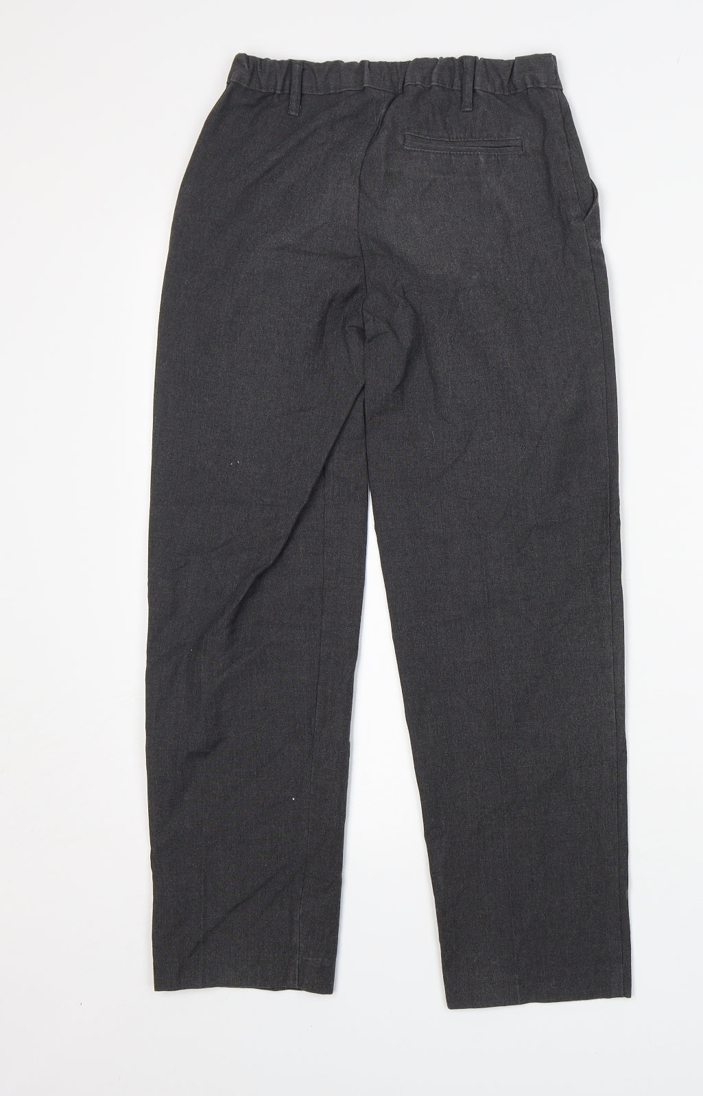 Lily & dan Boys Grey  Polyester Dress Pants Trousers Size 10-11 Years  Regular  - School Wear