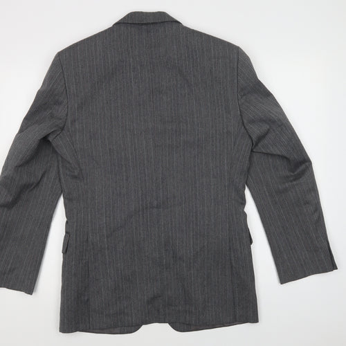 M&S Mens Grey   Jacket Blazer Size M  Button