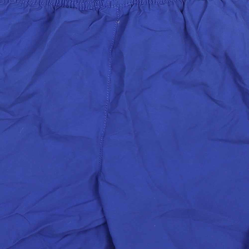 George Boys Blue  Polyester Bermuda Shorts Size 9-10 Years  Regular Drawstring - Swim Shorts