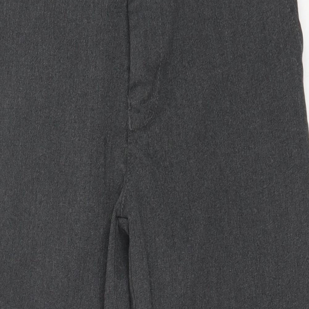 Dunnes Stores Boys Grey  Polyester Dress Pants Trousers Size 9-10 Years  Regular  - school