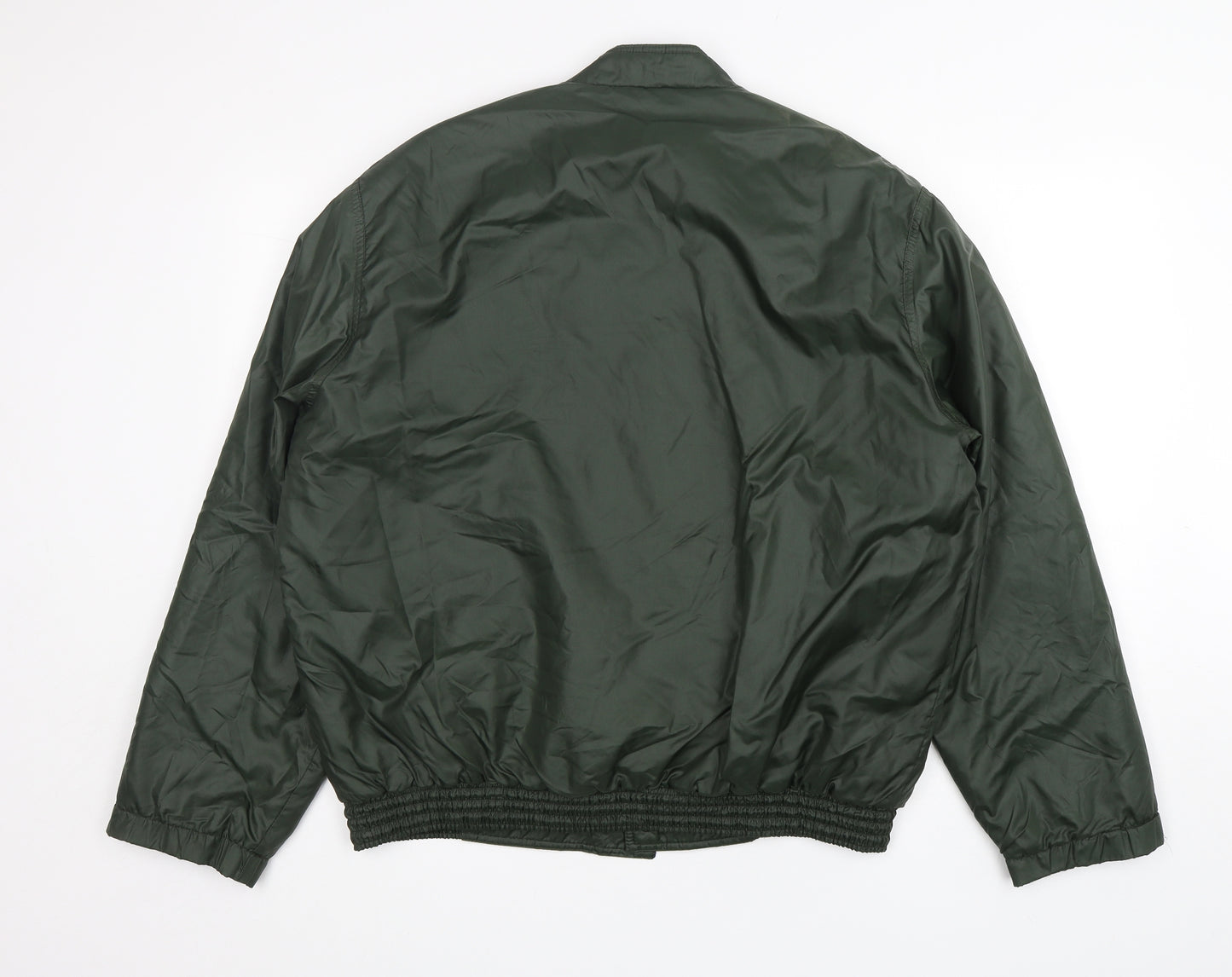 St Michael Mens Green   Bomber Jacket Jacket Size L