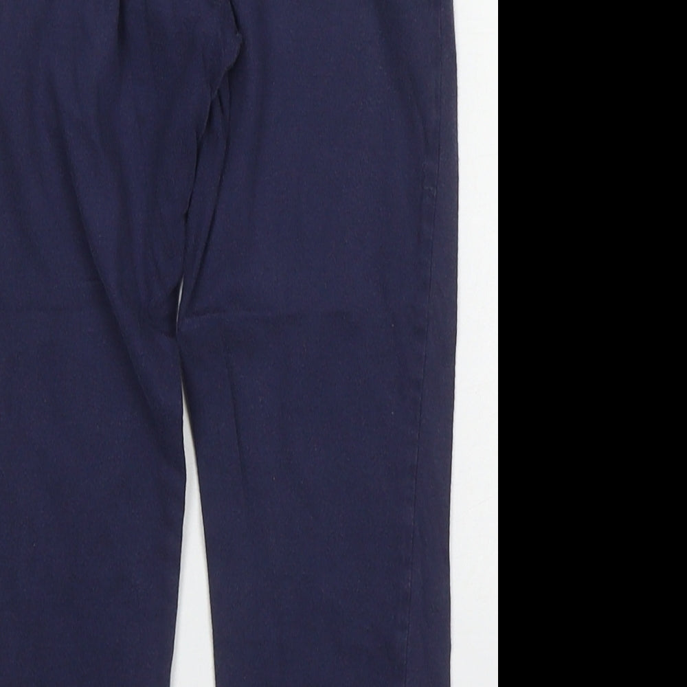 Tesco Boys Blue  Cotton Sweatpants Trousers Size 4-5 Years  Regular  - Pyjama Pants