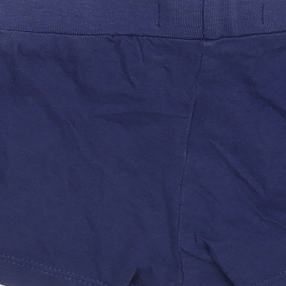 Young Dimension Girls Blue  Cotton Sweat Shorts Size 2-3 Years  Regular Drawstring - Butterfly