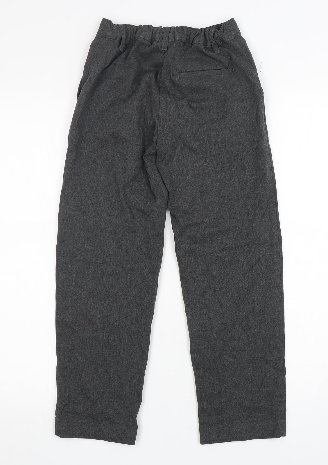 Dunnes Stores Boys Grey  Polyester Dress Pants Trousers Size 8-9 Years  Regular