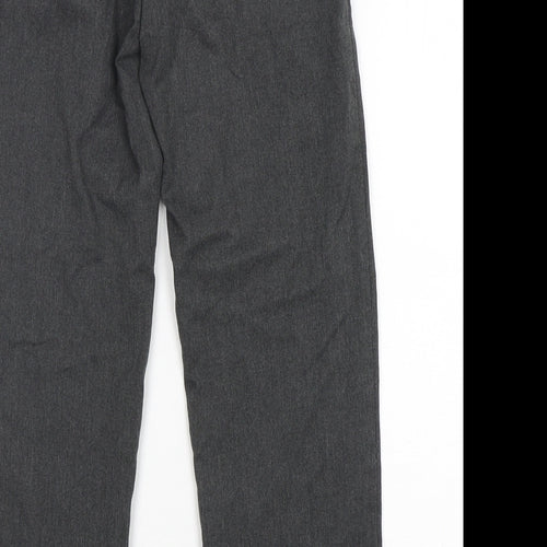 Dunnes Stores Boys Grey  Polyester Dress Pants Trousers Size 8-9 Years  Regular