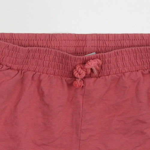 TU Girls Pink  Cotton Sweat Shorts Size 10 Years  Regular