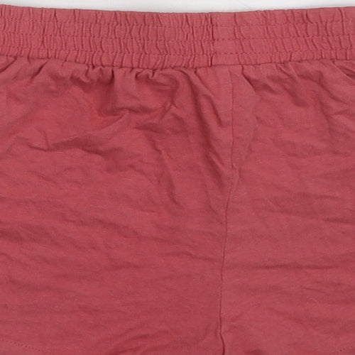 TU Girls Pink  Cotton Sweat Shorts Size 10 Years  Regular