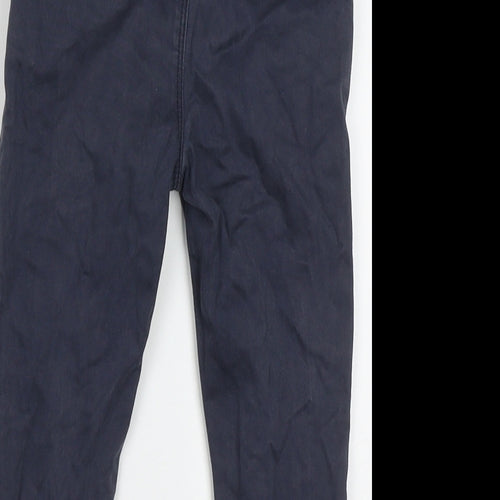 NEXT Boys Blue  Cotton Capri Trousers Size 2 Years  Regular Button