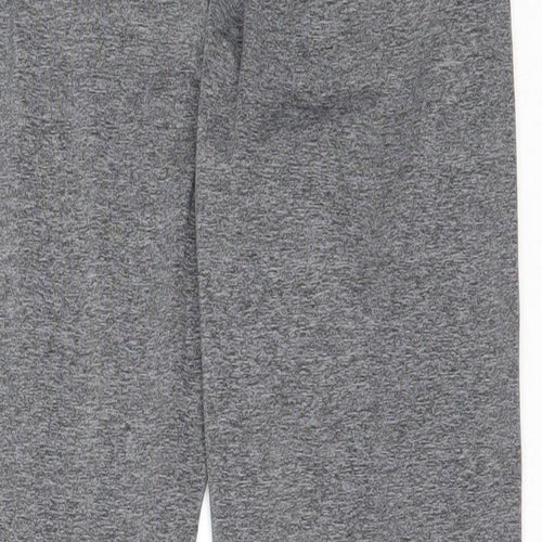 Champion Womens Grey  Polyester Cropped Leggings Size S L20 in Regular