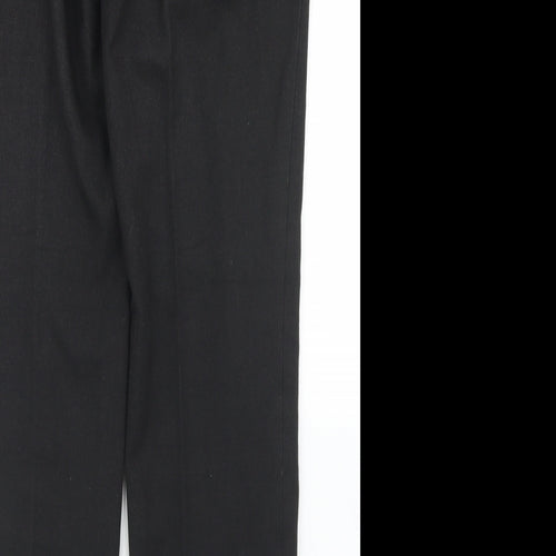 1880 Club Mens Grey  Polyester Dress Pants Trousers Size 30 in L32 in Regular Hook & Eye