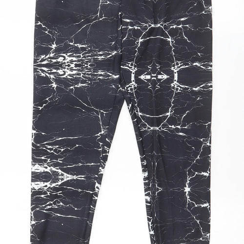 Souluxe Womens Black Polyester Compression Leggings Size L L26 in Athl –  Preworn Ltd