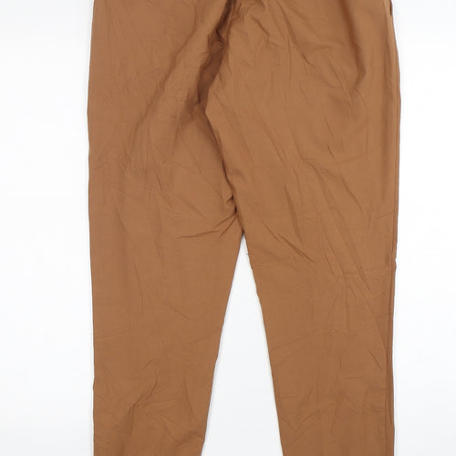 Kaffe Womens Brown  Polyester Trousers  Size 10 L29 in Regular
