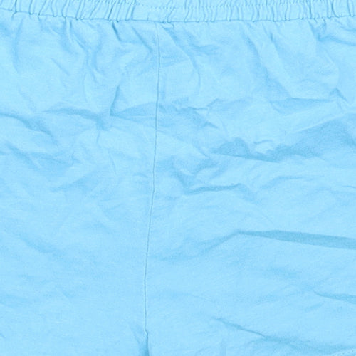 TU Girls Blue  Cotton Hot Pants Shorts Size 10 Years  Regular