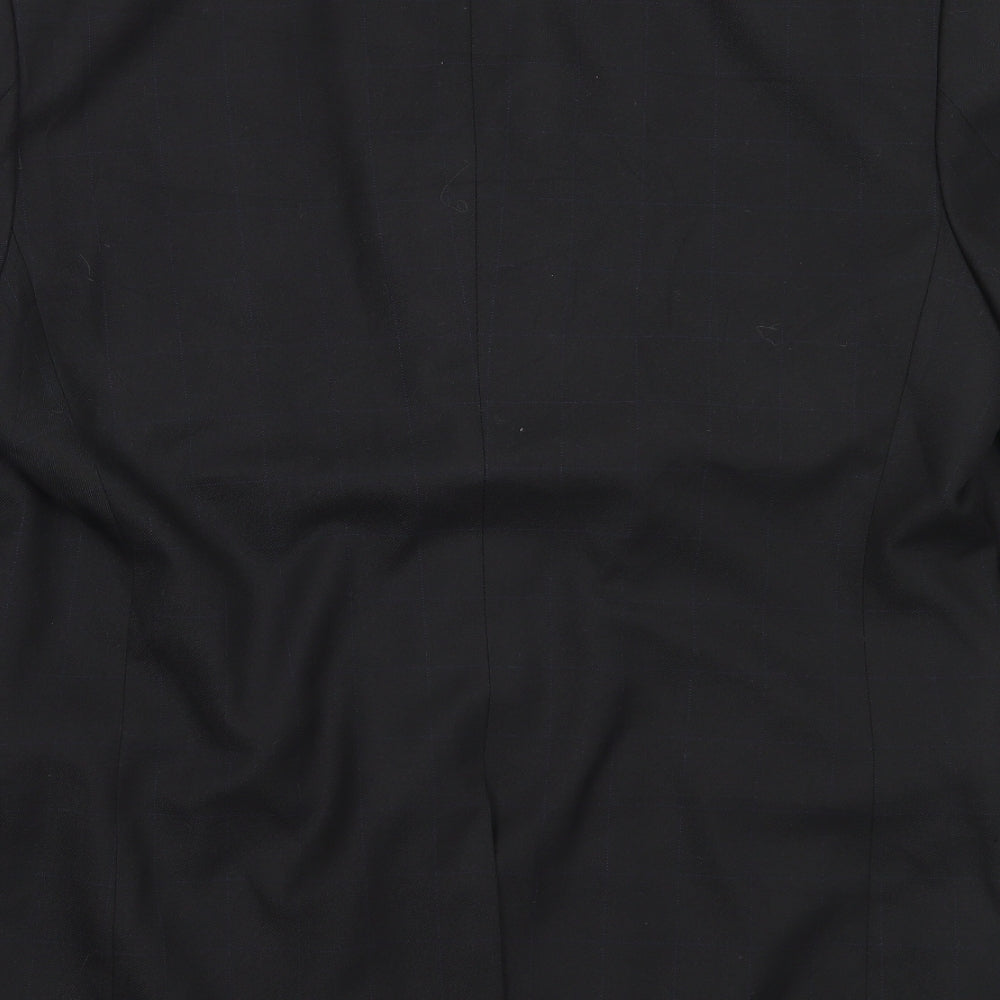 Wilson Mens Black  Polyester Jacket Blazer Size L