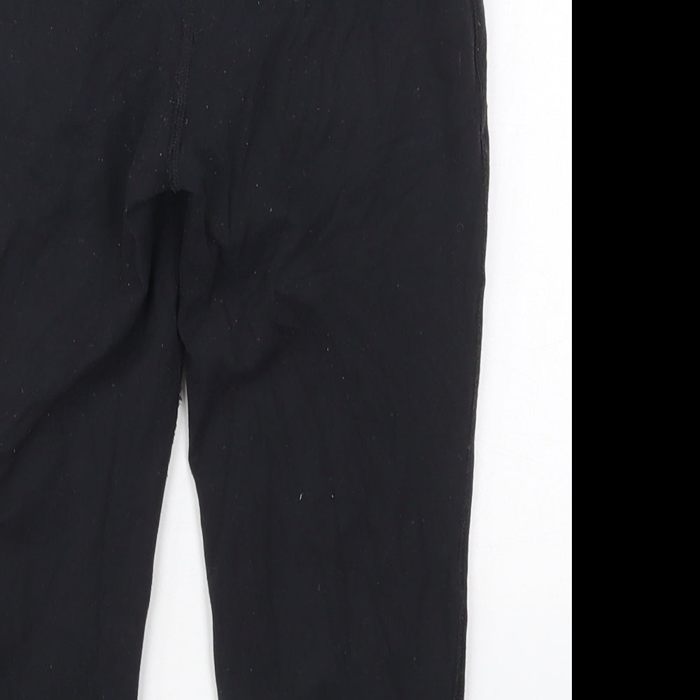 Nike Womens Black  Nylon Cropped Leggings Size XS L15 in Regular