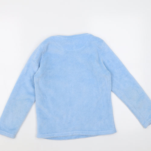 Primark Girls Blue  Polyester  Pyjama Top Size 9-10 Years  Pullover - frozen