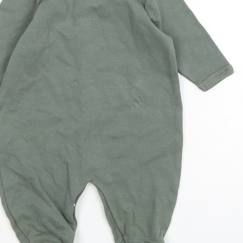 name it Boys Green  Cotton Babygrow One-Piece Size Newborn  Snap