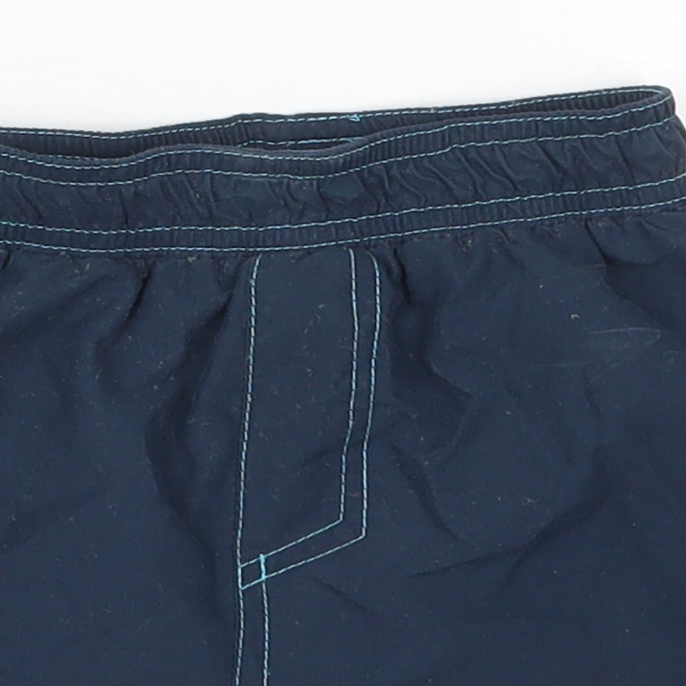 Preworn Boys Blue  Polyester Utility Shorts Size 2-3 Years  Regular  - Swim Shorts