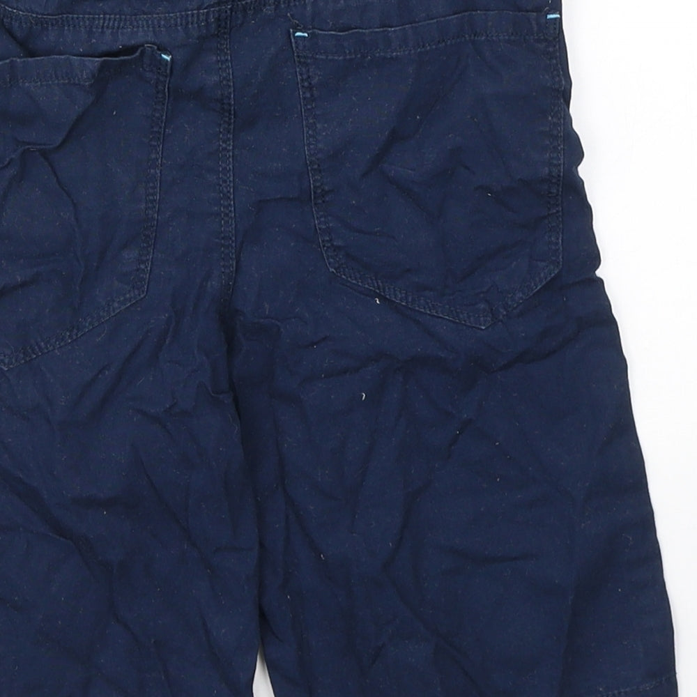 Primark Boys Blue  Cotton Chino Shorts Size 5-6 Years  Regular
