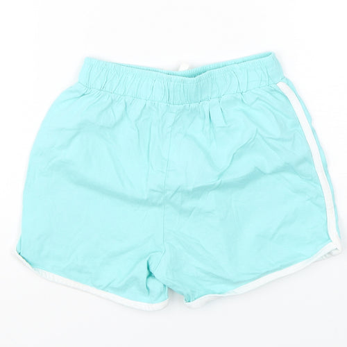 Primark Girls Green  Cotton Sweat Shorts Size 8-9 Years  Regular  - LOL Dolls