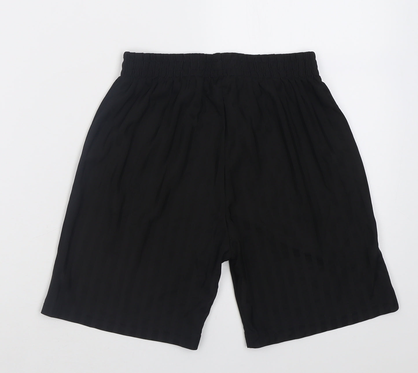 F&F Boys Black  Polyester Sweat Shorts Size 9-10 Years  Regular  - School Wear