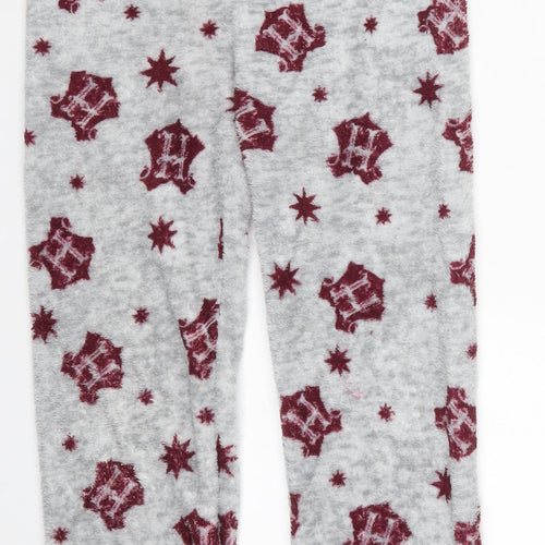 Primark Girls Grey  Polyester Sweatpants Trousers Size 8-9 Years  Regular  - Harry Potter Pyjama Pants