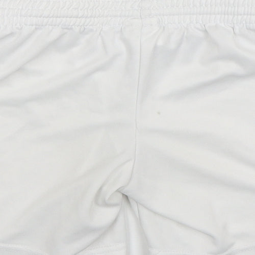 Kipsta Boys White  Polyester Sweat Shorts Size 6 Years  Regular Drawstring