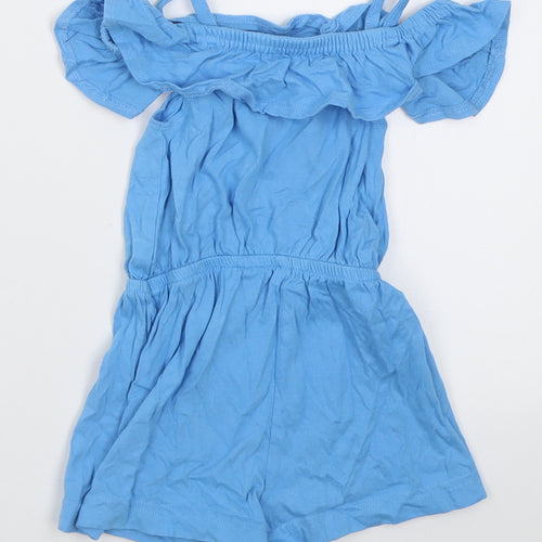 Studio Girls Blue  Cotton Playsuit One-Piece Size 2 Years  Pullover