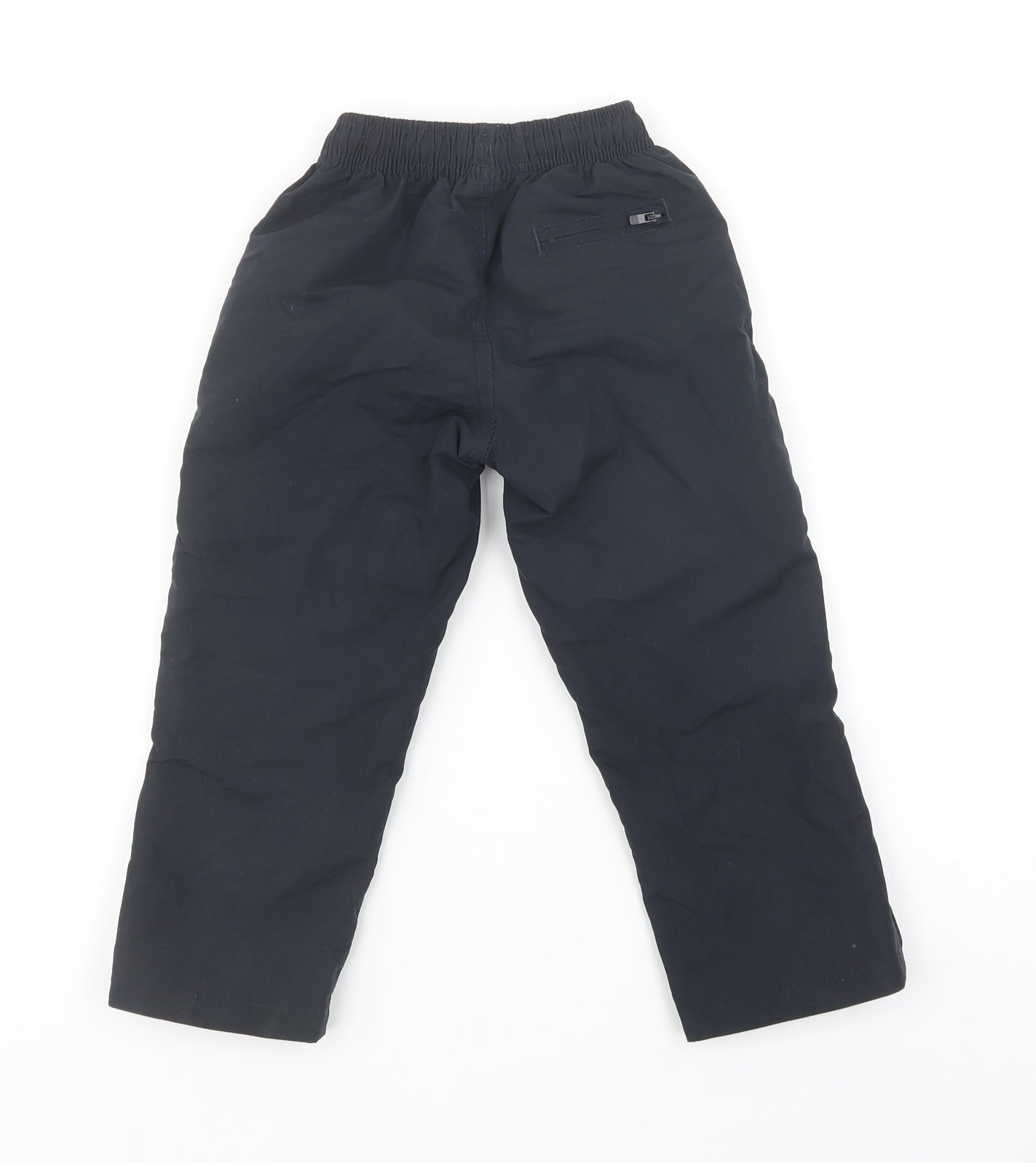 Dunnes Stores Boys Blue  Polyester Jogger Trousers Size 3-4 Years  Regular