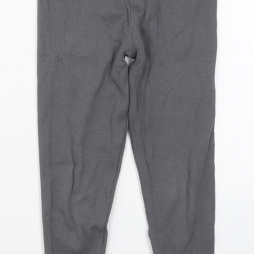 George Girls Grey  Cotton Carrot Trousers Size 5-6 Years  Regular