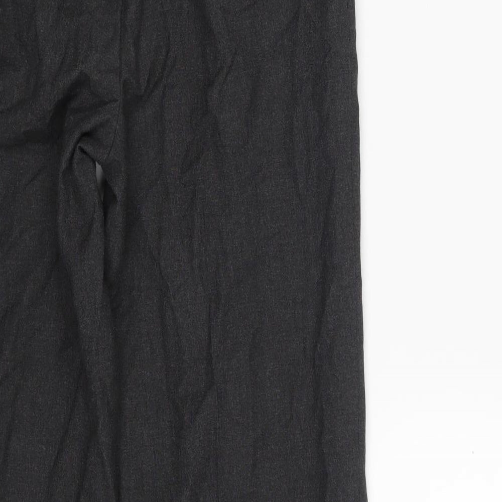 TU Boys Grey  Polyester Dress Pants Trousers Size 13 Years L27 in Regular Zip - School Pants
