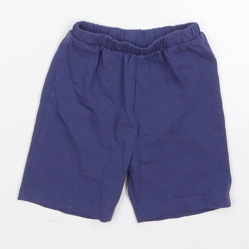 TU Boys Blue  Cotton Sweat Shorts Size 2-3 Years  Regular  - Sleep Shorts