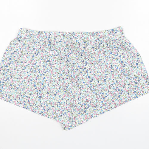 Dunnes Stores Womens Multicoloured Floral Cotton  Sleep Shorts Size M