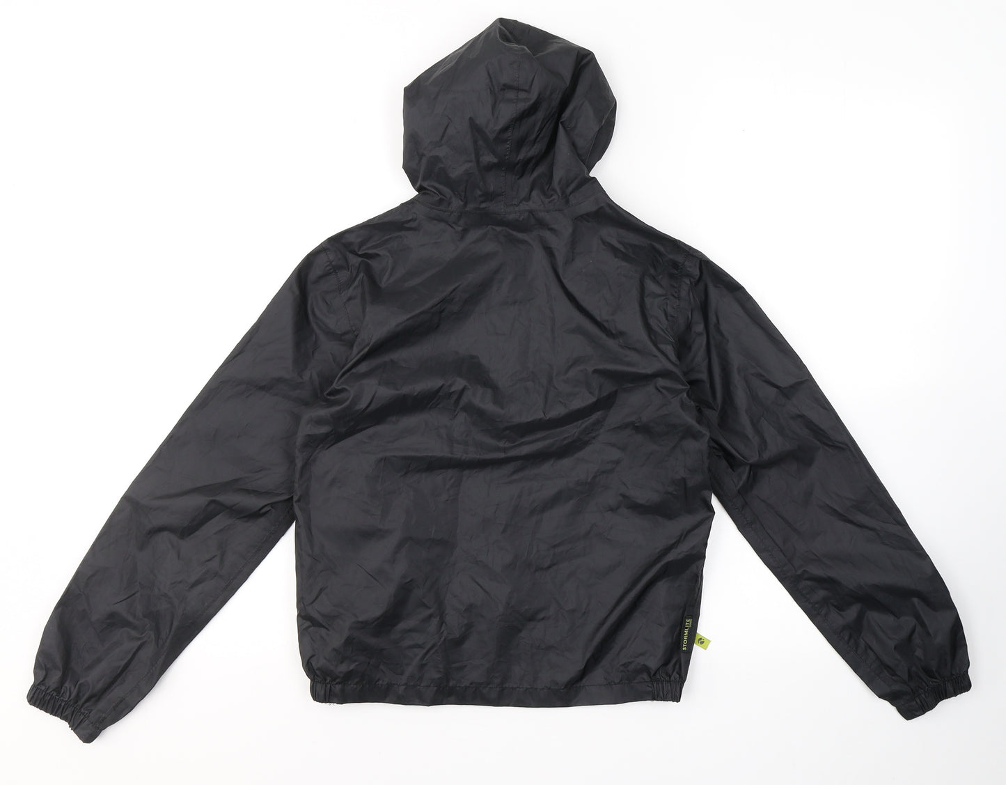 Gelert Boys Black   Rain Coat Coat Size 7-8 Years  Zip
