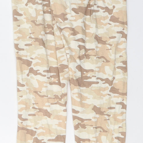 Candy Girls Beige Camouflage Cotton Jegging Trousers Size 12 Years  Regular
