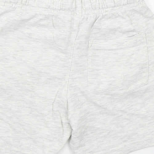 George Boys Grey  Cotton Sweat Shorts Size 4-5 Years  Regular Drawstring