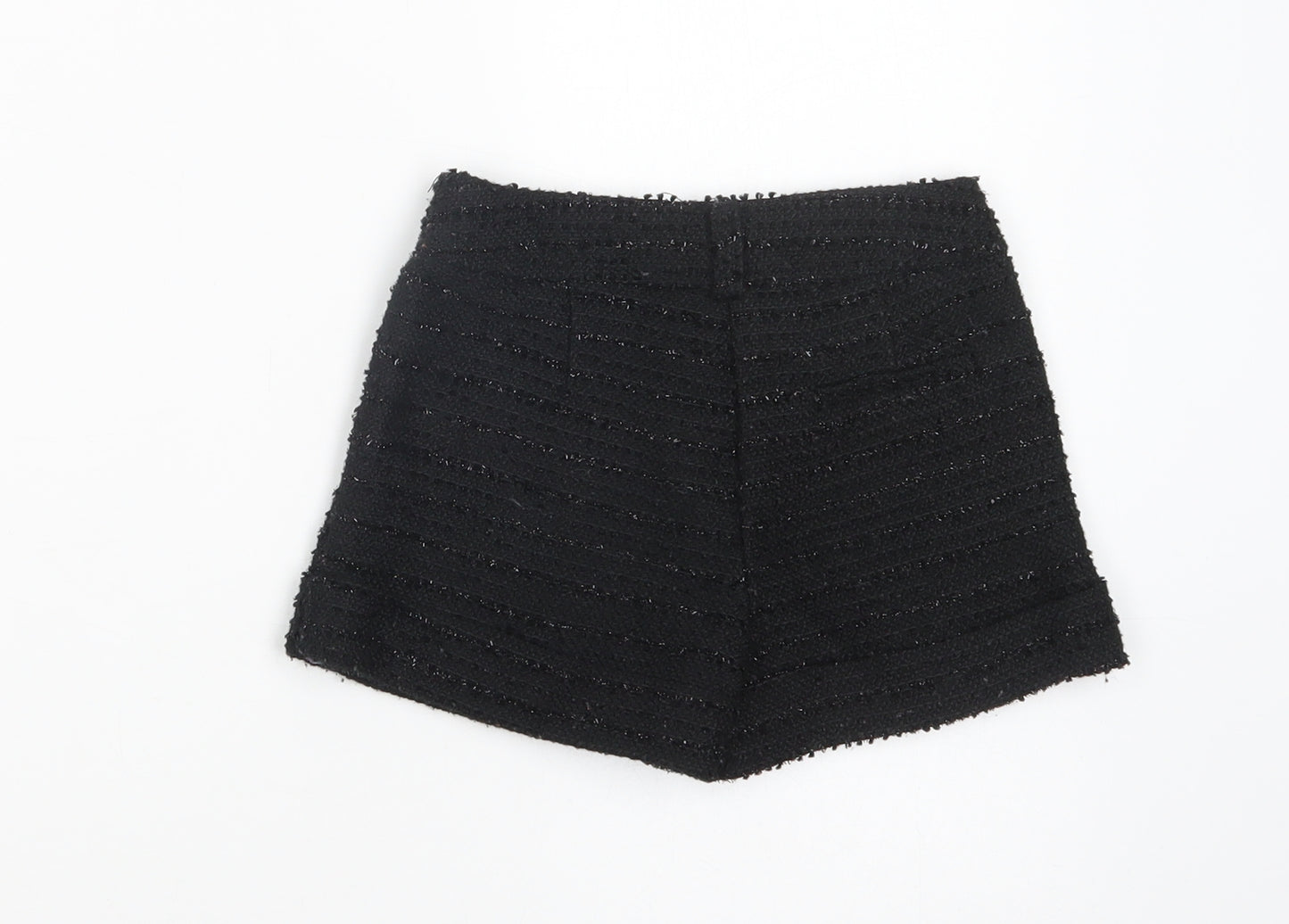 Dunnes Stores Girls Black  Polyester Sailor Shorts Size 4 Years  Regular Zip