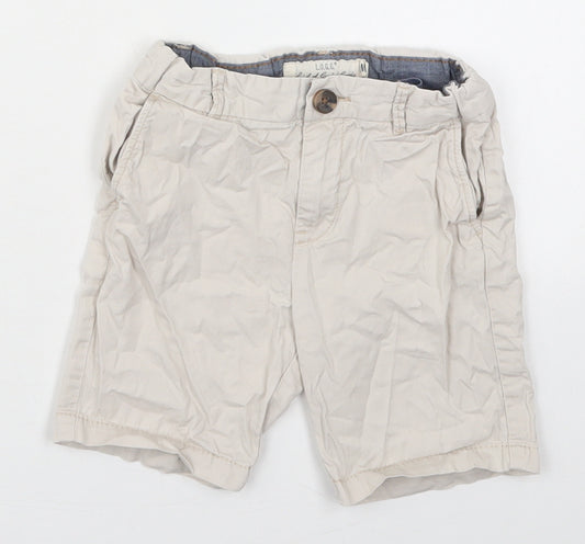 H&M Boys Beige  Cotton Bermuda Shorts Size 3-4 Years  Regular