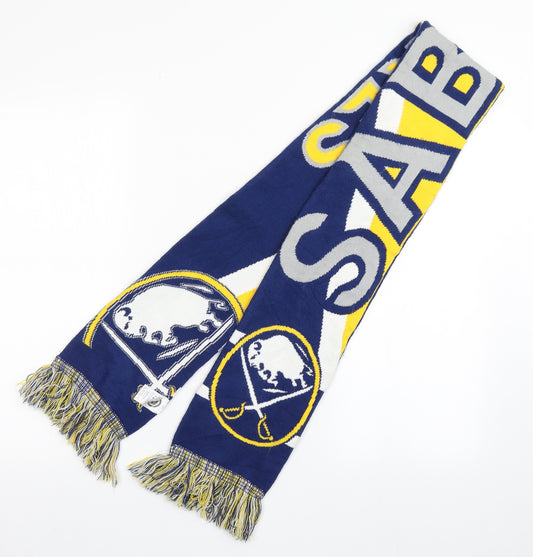 NHL Mens Blue  Acrylic Scarf  One Size   - Sabres