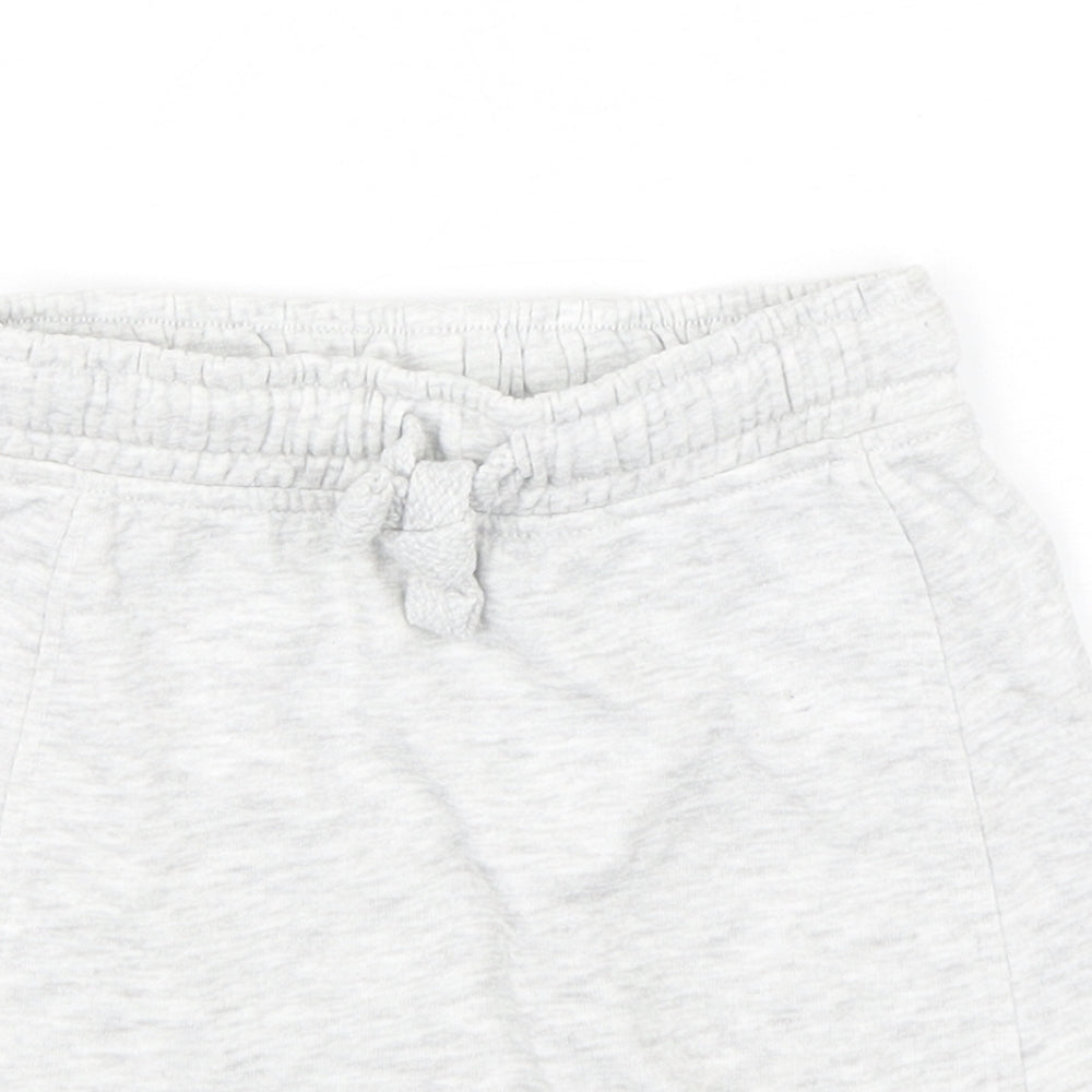 George Boys Grey  Cotton Sweat Shorts Size 2-3 Years  Regular Drawstring