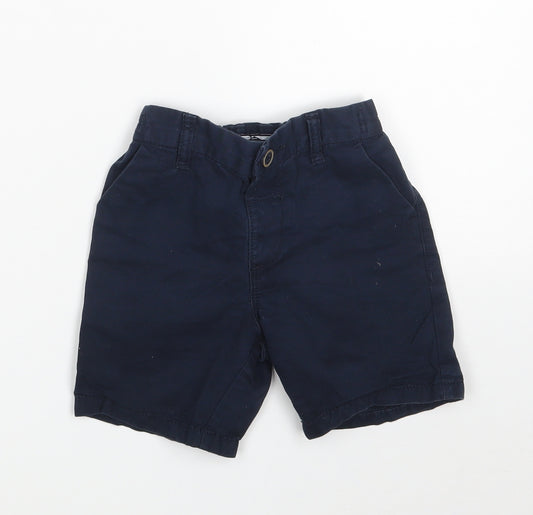 NEXT Boys Blue  100% Cotton Bermuda Shorts Size 2-3 Years  Regular