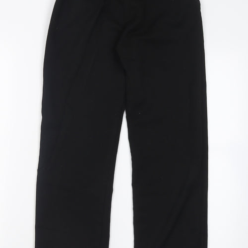 F&F Boys Black  Polyester Capri Trousers Size 12-13 Years  Regular Hook & Eye - School Wear