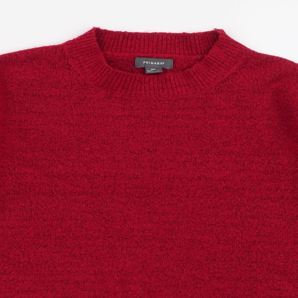 Primark store red sweatshirt