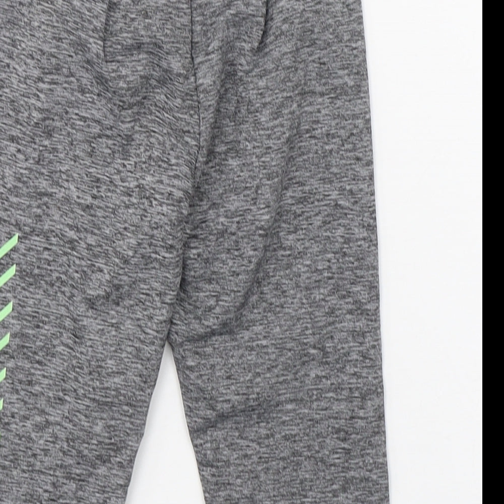 Dunnes Stores Girls Grey  Polyester Jogger Trousers Size 5-6 Years  Regular  - Leggings