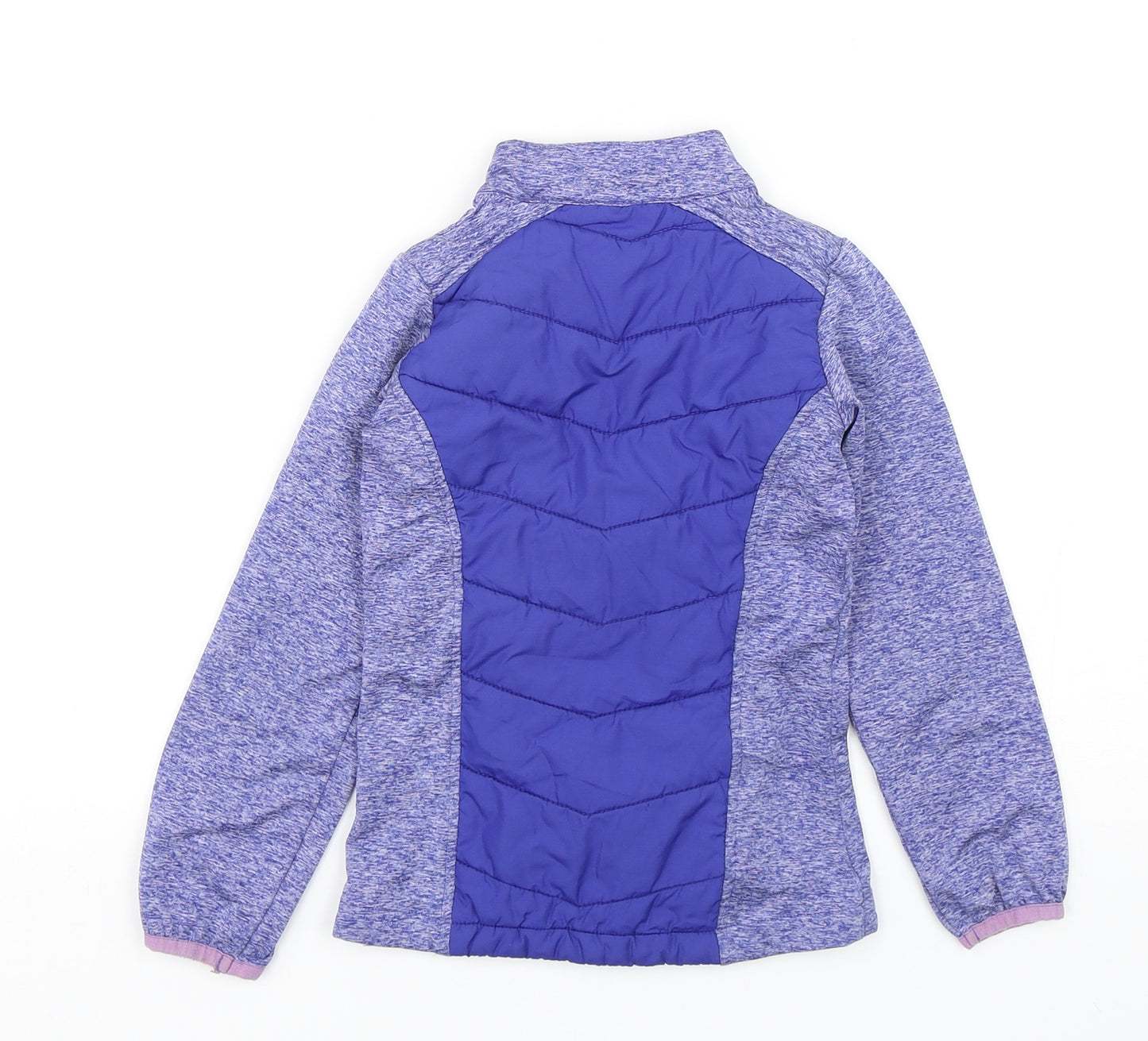 Dunnes Stores Girls Blue   Windbreaker Jacket Size 5-6 Years  Zip